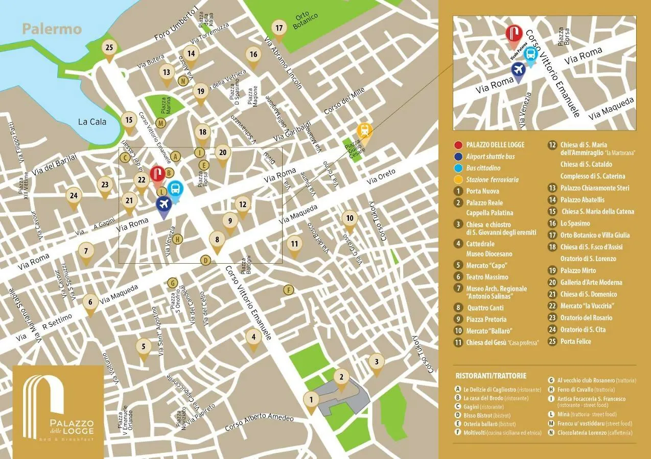 Palazzo Delle Logge Bed & Breakfast Palermo
